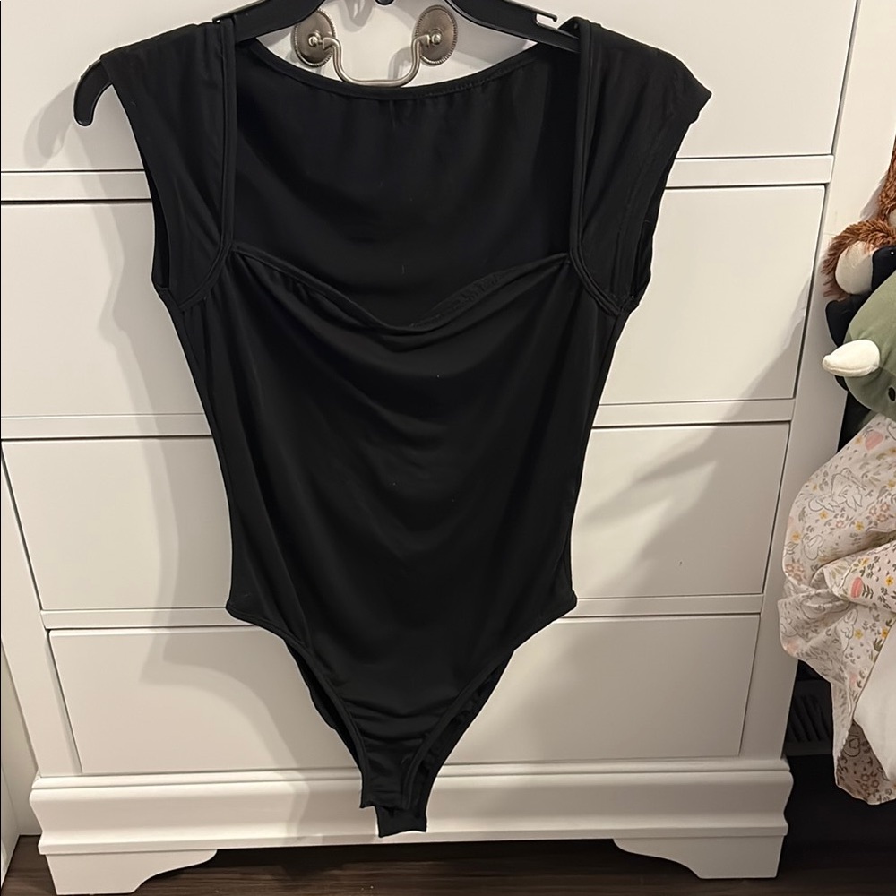 Elegant Black Bodysuit for Women